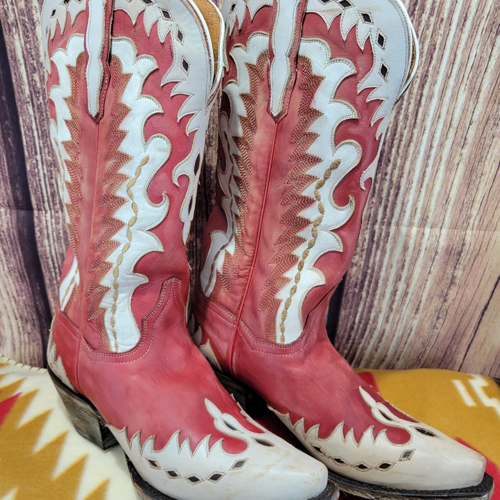 Dan Post Tan Leather Boots